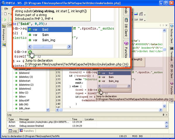 Code Completion and Code Templates