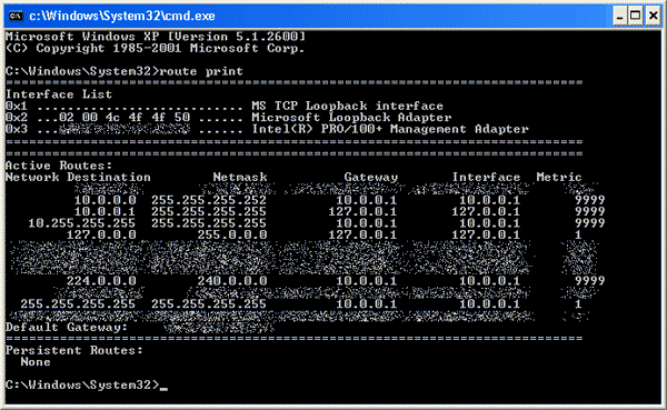 Remote Files Route Output